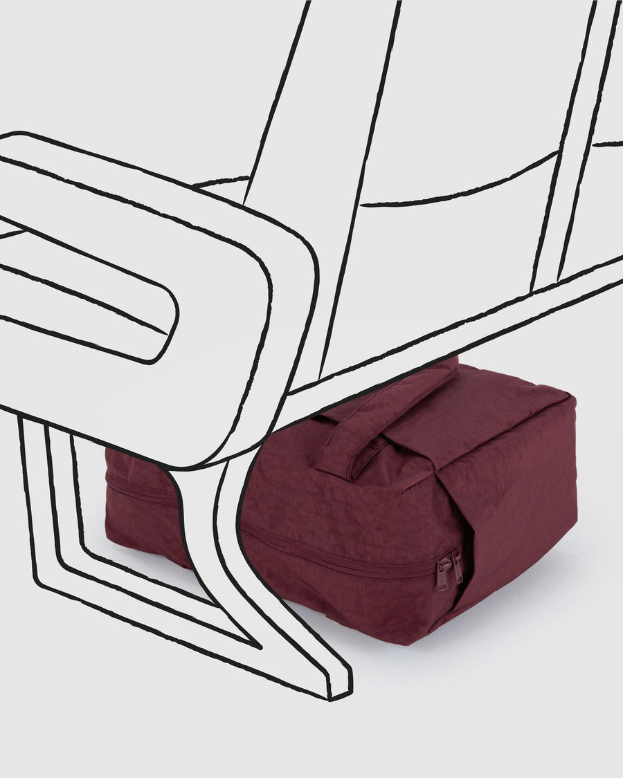 Small Cloud Carry-On in Mahogany