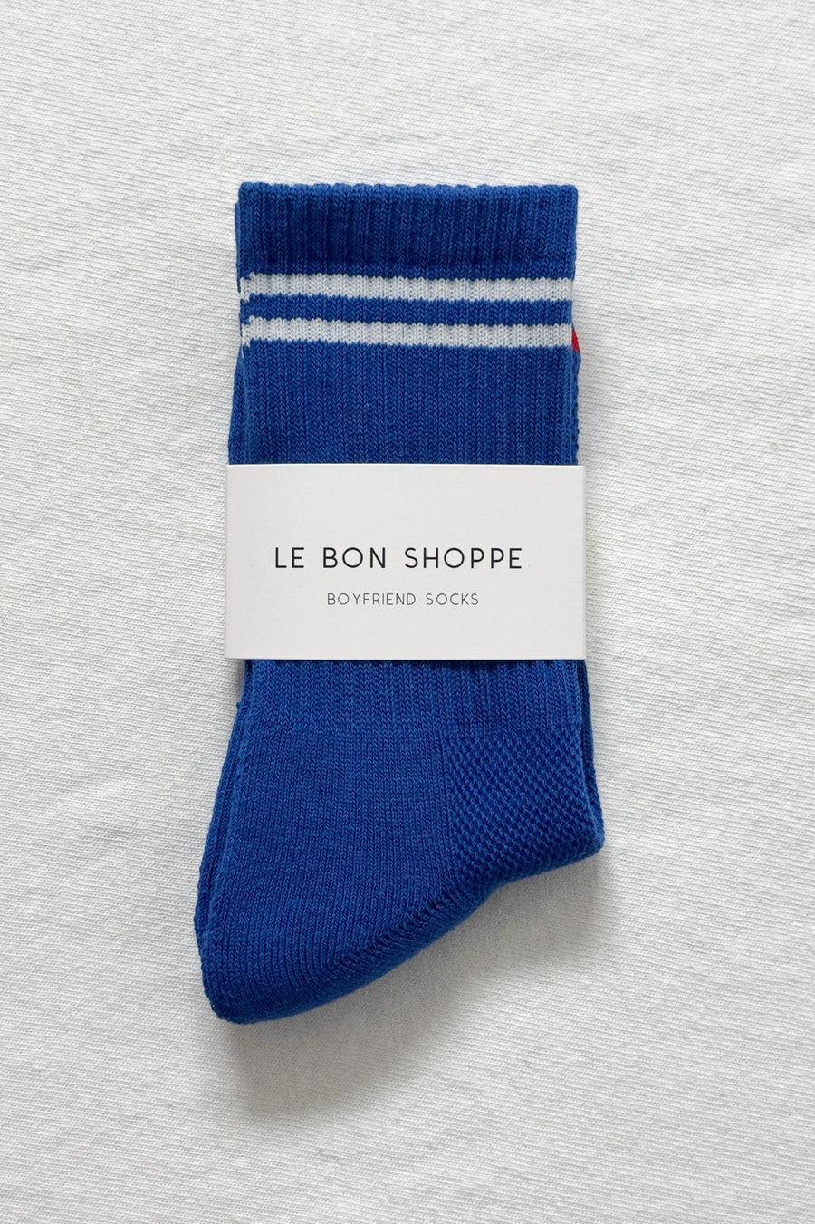 Boyfriend Socks in Cobalt