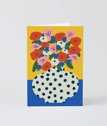 ‘Flowers’ Art Card