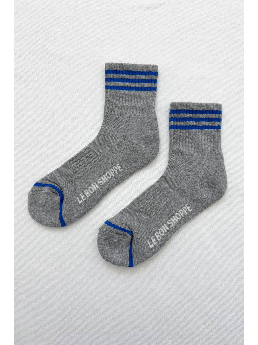 Girlfriend Socks in Grey