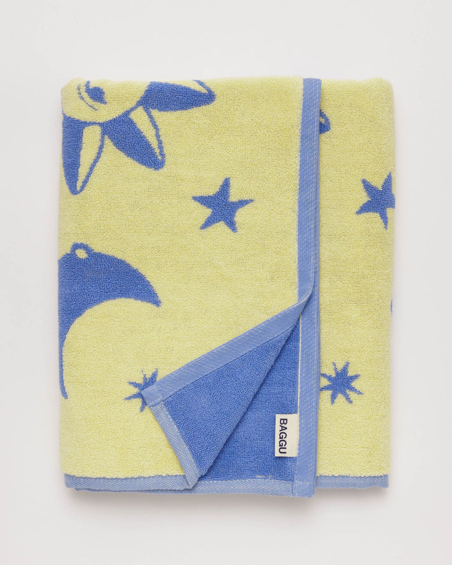 Bath Towel in Suns & Moons