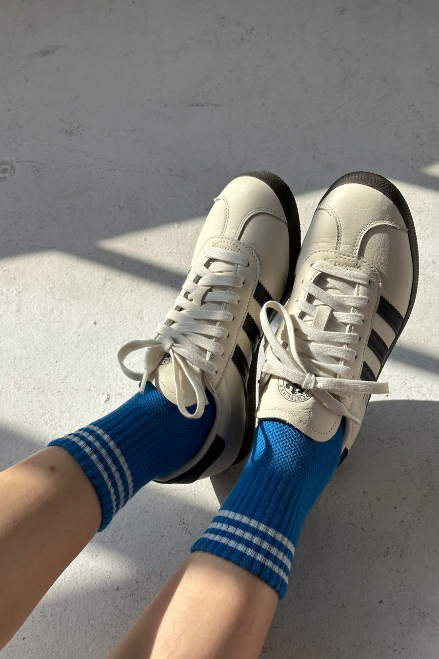 Girlfriend Socks in Royal Blue