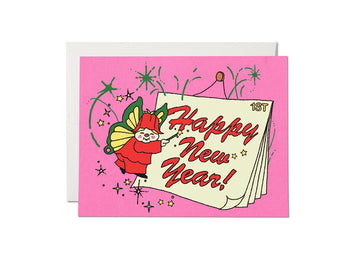 Happy New Year Fairy Card