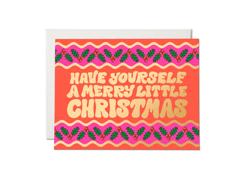 Merry Little Christmas Sweater Card