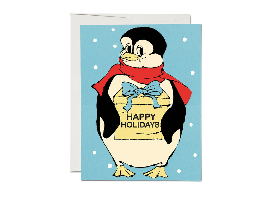 Holiday Penguin Card