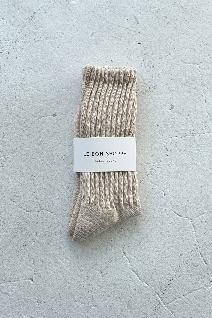 Ballet Socks in Oatmeal