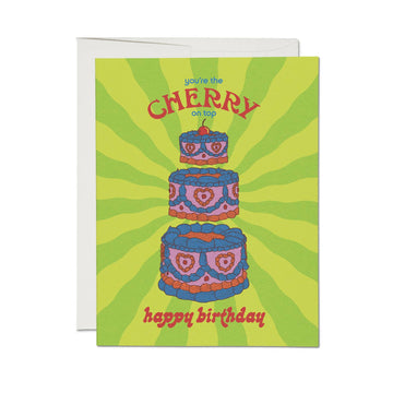 Layered Birthday Cake Card