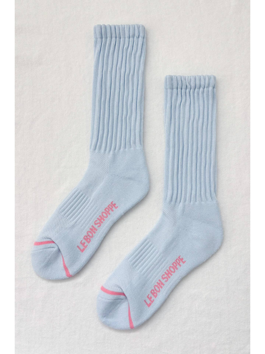 Ballet Socks in Baby Blue