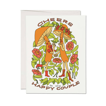 Cheers To the Happy Couple Greeting Card
