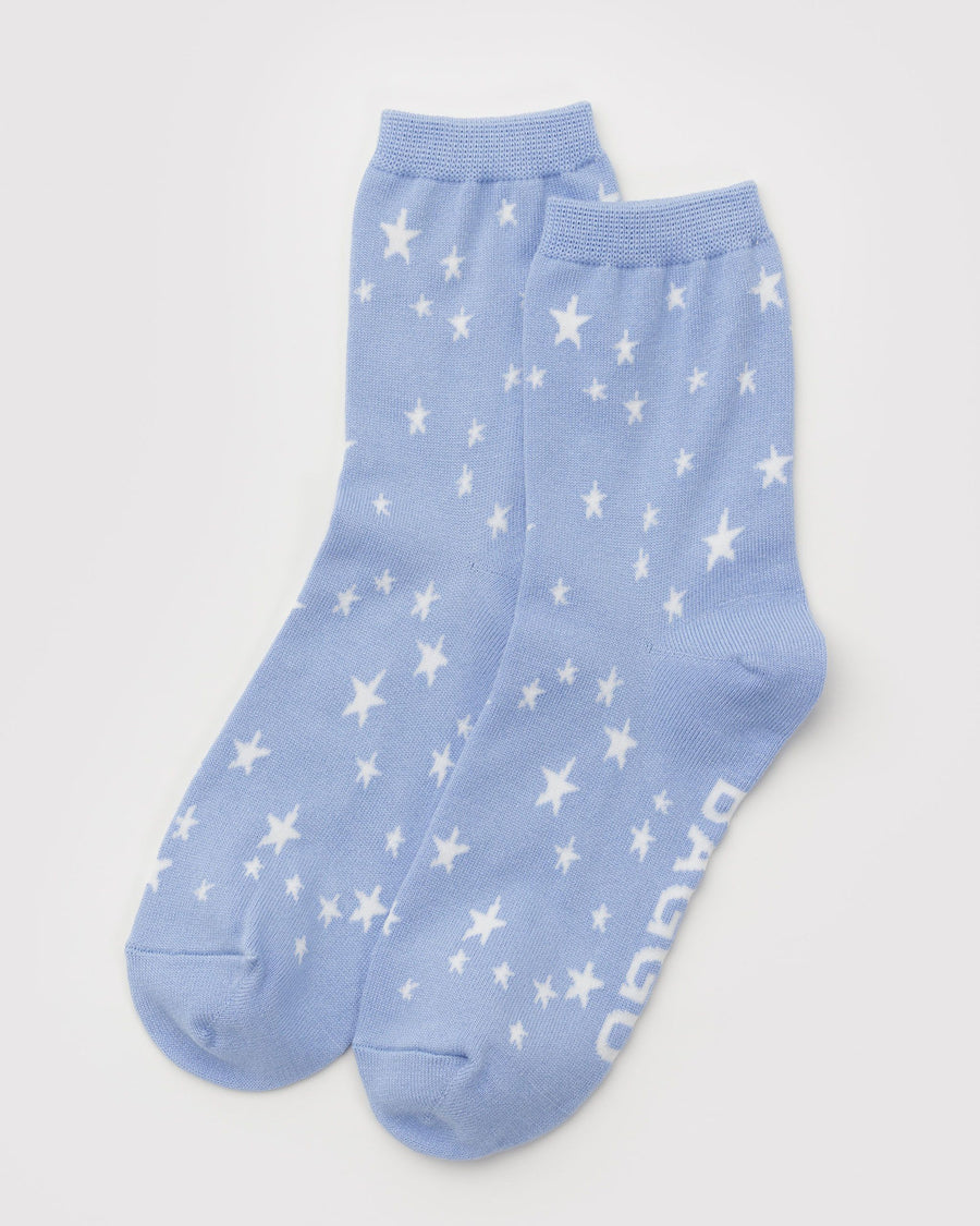 Crew Sock in Blue Star