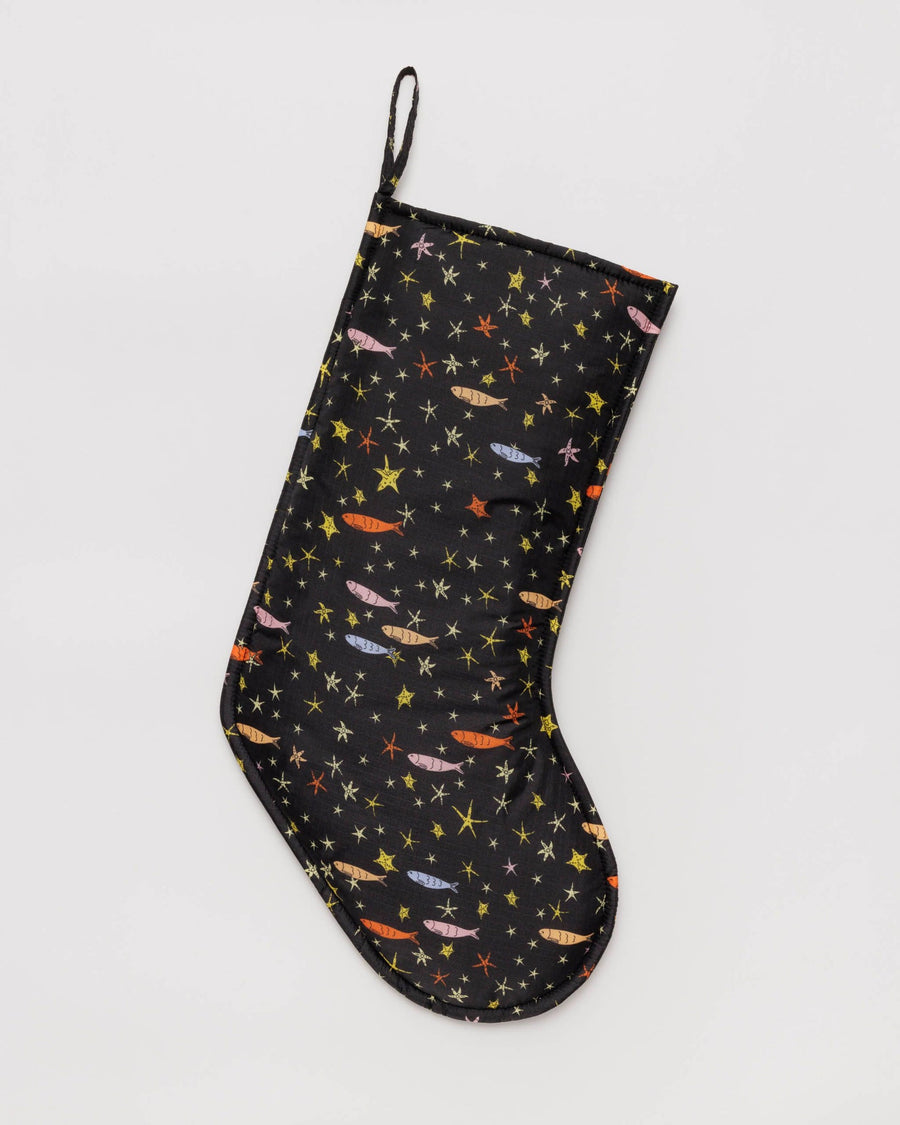 Star Fish Holiday Stocking