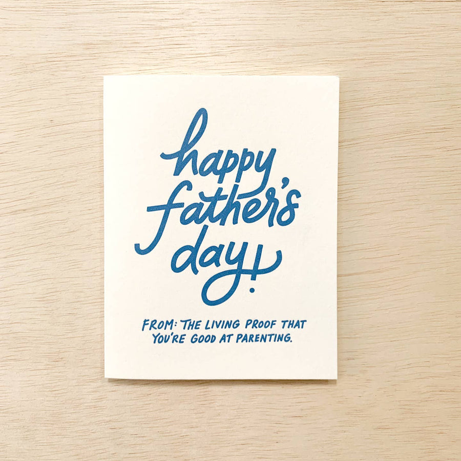 Father's Day Living Proof Card