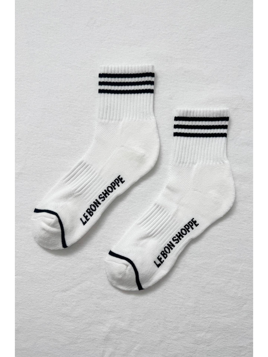 Girlfriend Socks in White