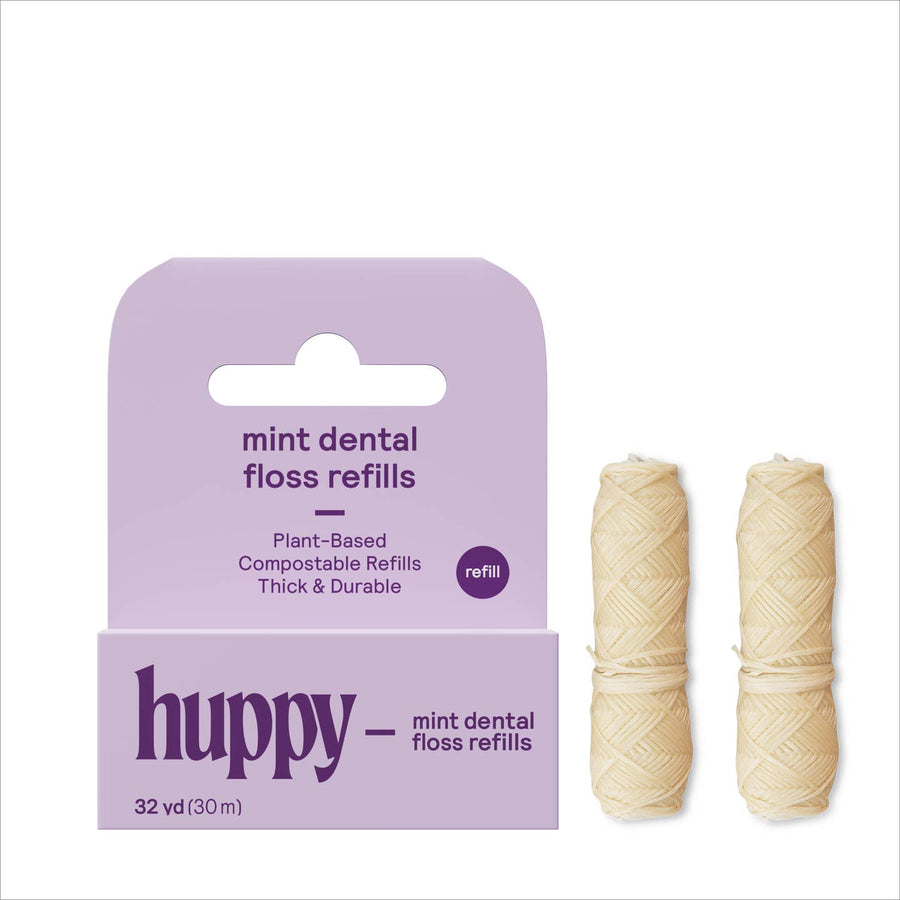 Compostable Vegan Dental Floss in Mint