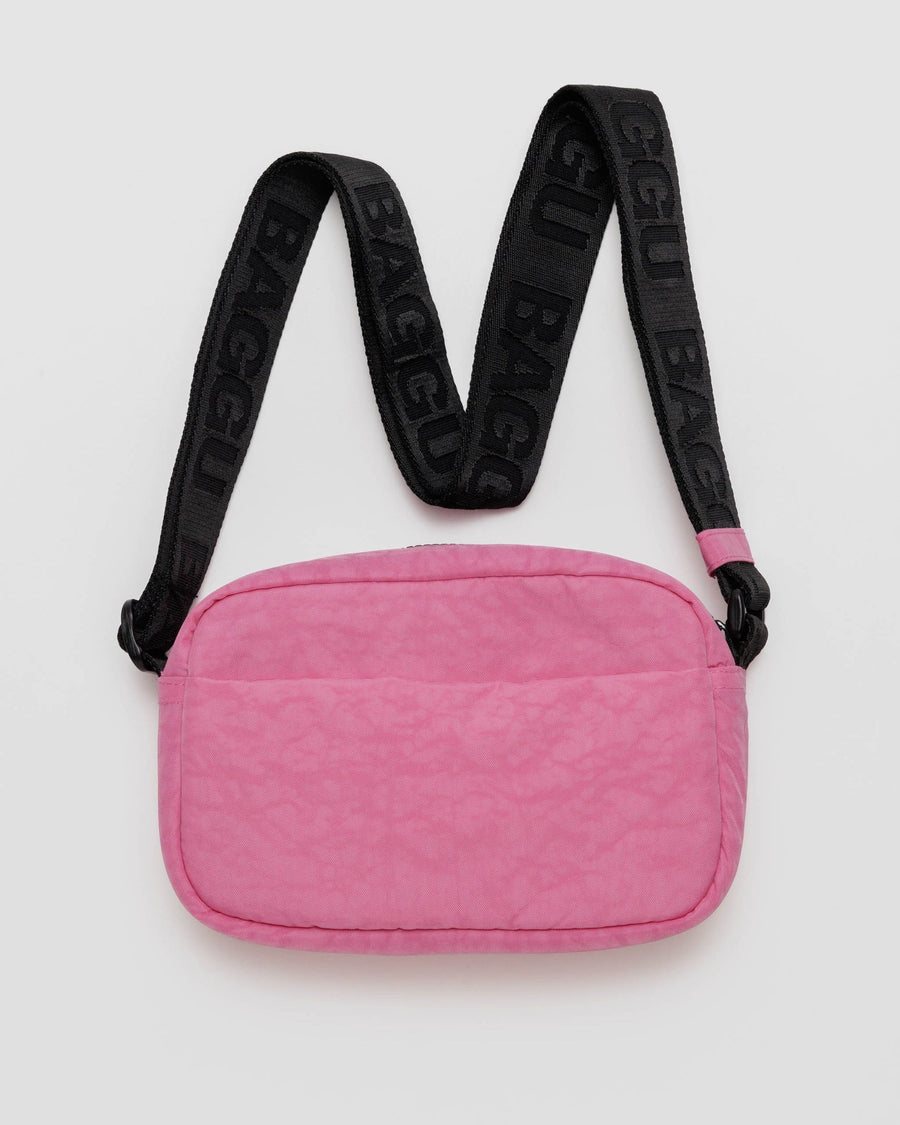 Camera Crossbody in Azalea Pink