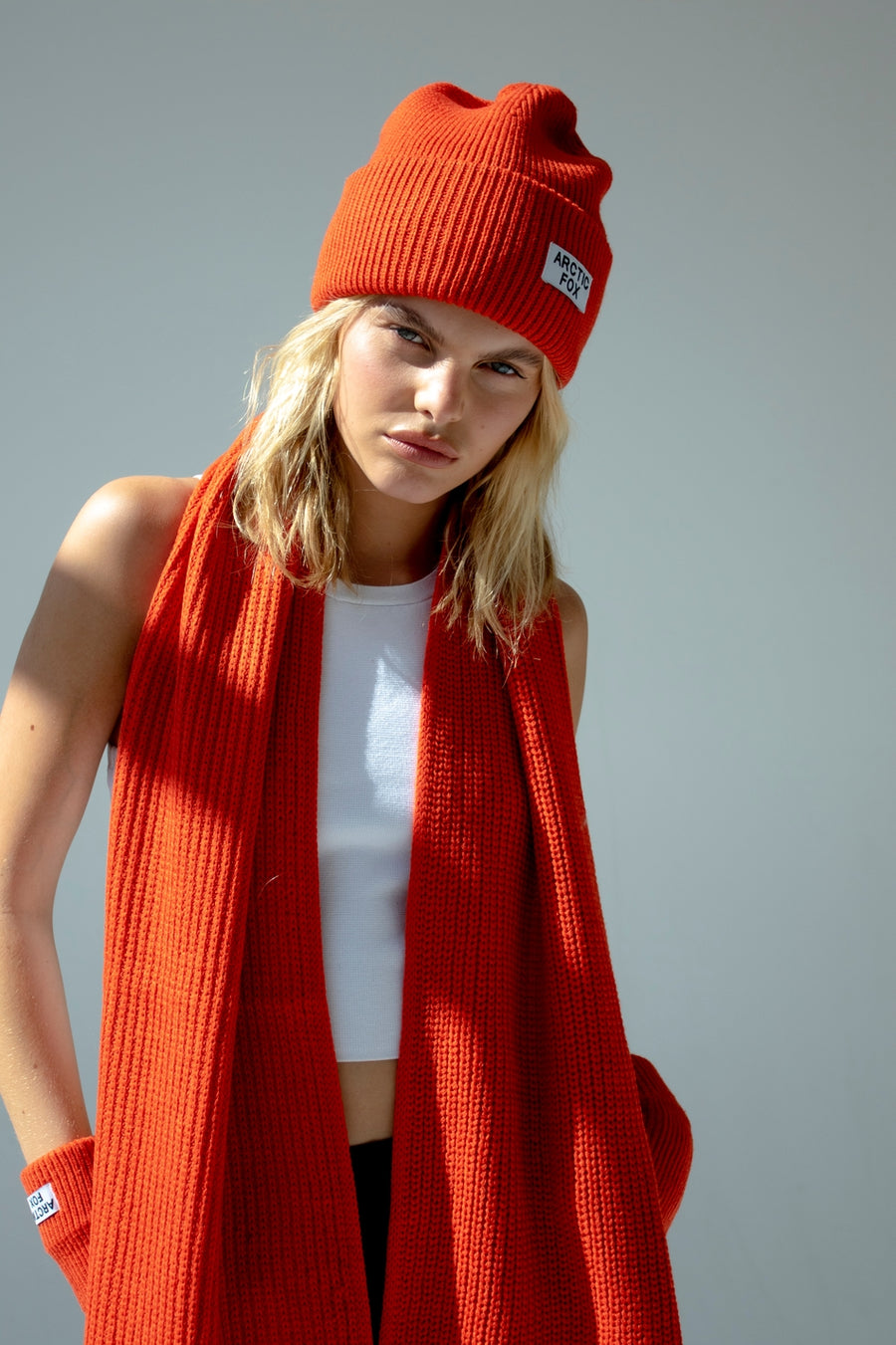 The Recycled Bottle Beanie - Sunkissed Coral