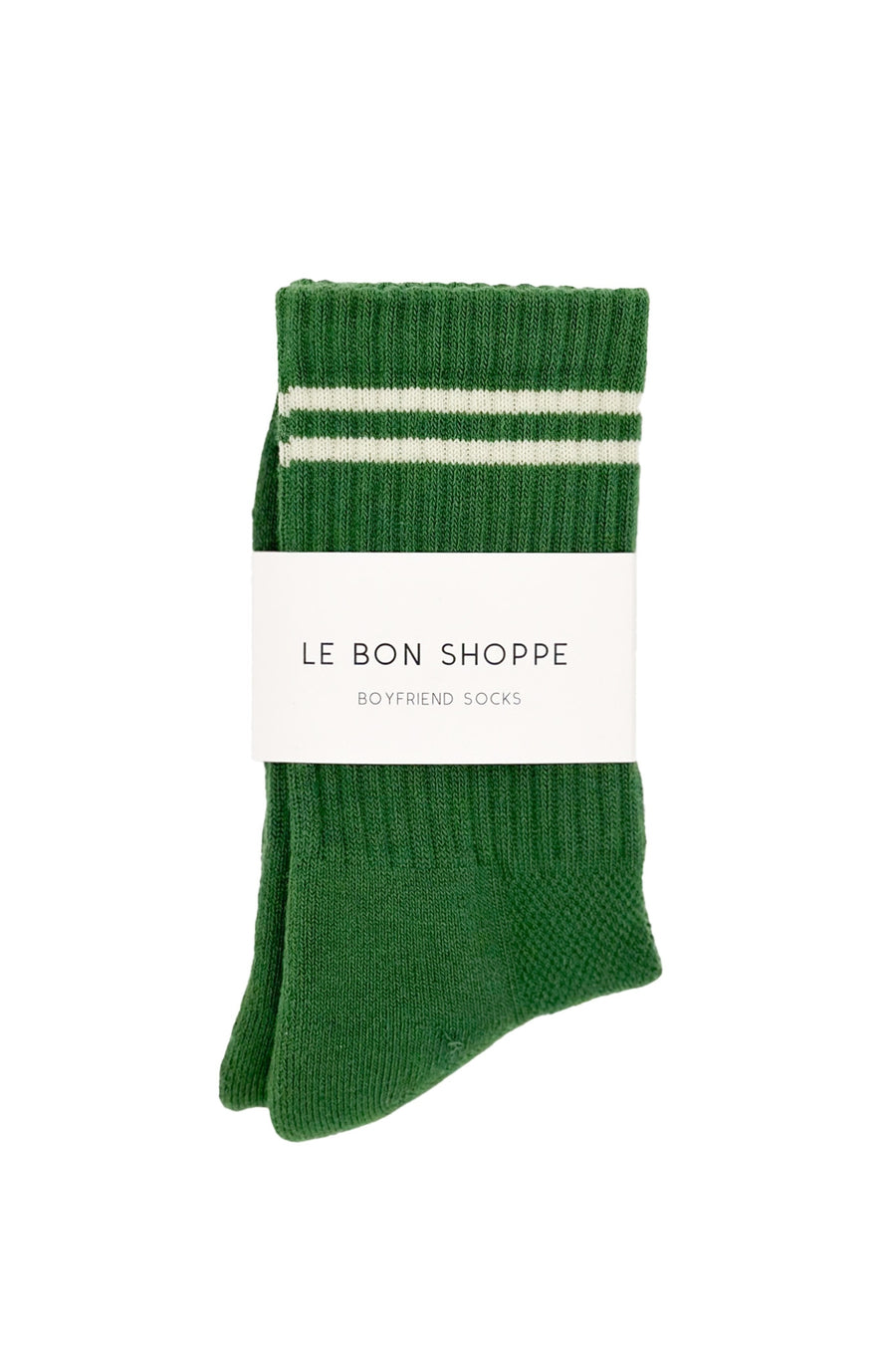 Boyfriend Socks in Moss