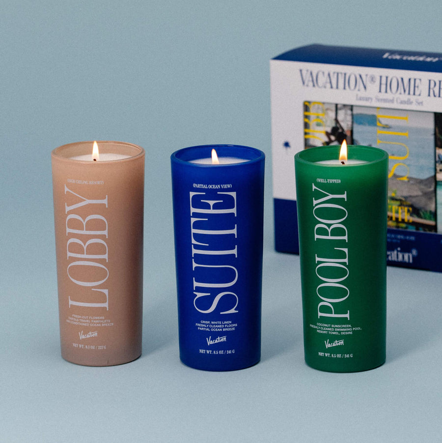 Home Resort Three Candle Set