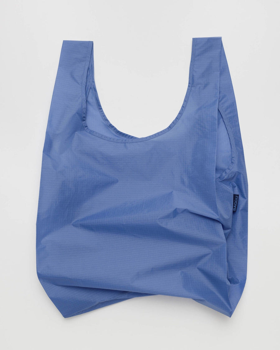 Standard Baggu Reusable Bag in Pansy Blue