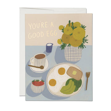 You're A Good Egg Encouragement Card