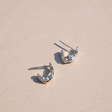 Ostra Studs in Sterling Silver