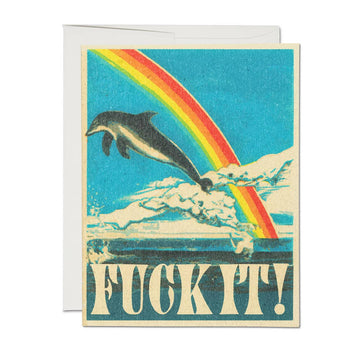 Dolphin Encouragement Greeting Card