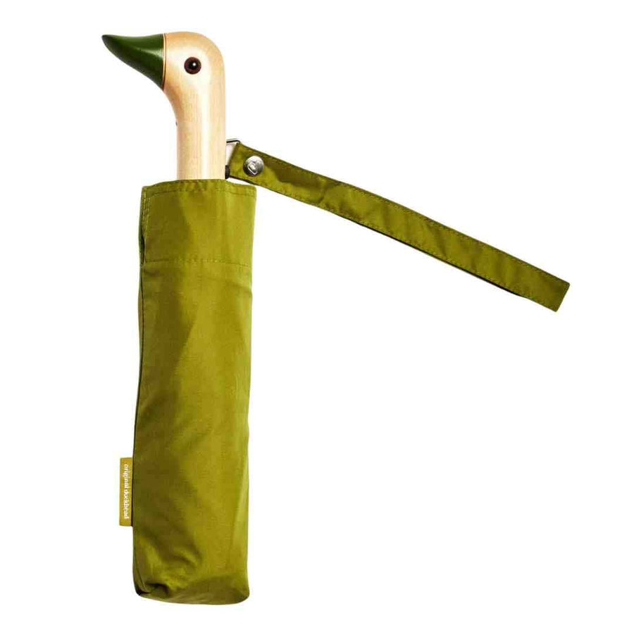 Olive Compact Eco-Friendly Duckhead Umbrella