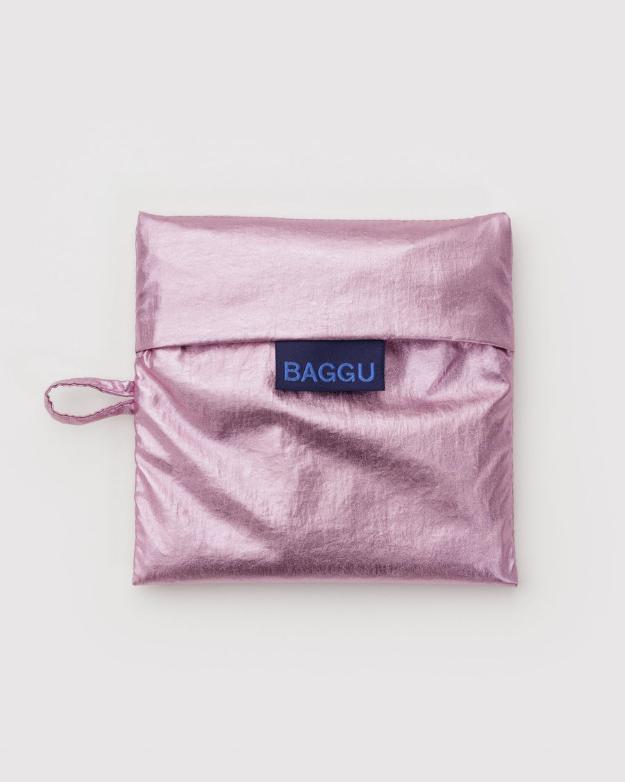 Standard Baggu in Blush Metallic