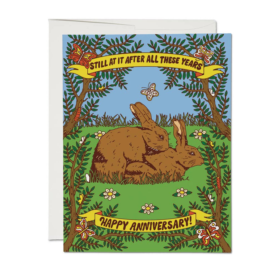 Still At It Anniversary Greeting Card