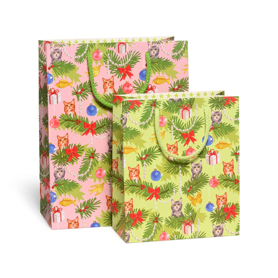 Christmas Cats Gift Bags