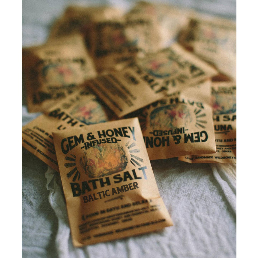 Baltic Amber Bath Soak & Body Scrub