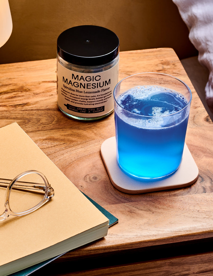 Magic Magnesium Spirulina Blue Lemonade