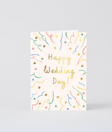 ‘Happy Wedding Day!’ Greetings Card