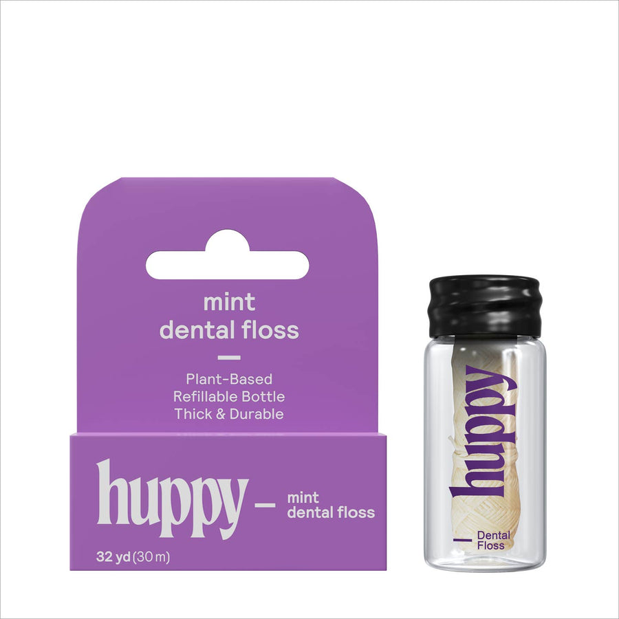 Compostable Vegan Dental Floss in Mint