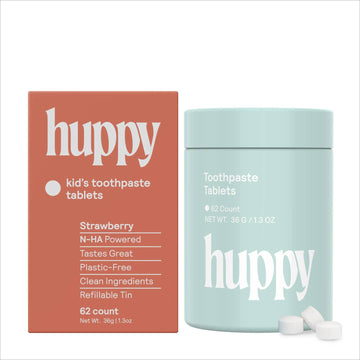 Strawberry Toothpaste Tablets | Fluoride-Free