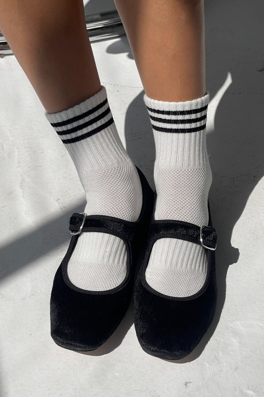 Girlfriend Socks in White
