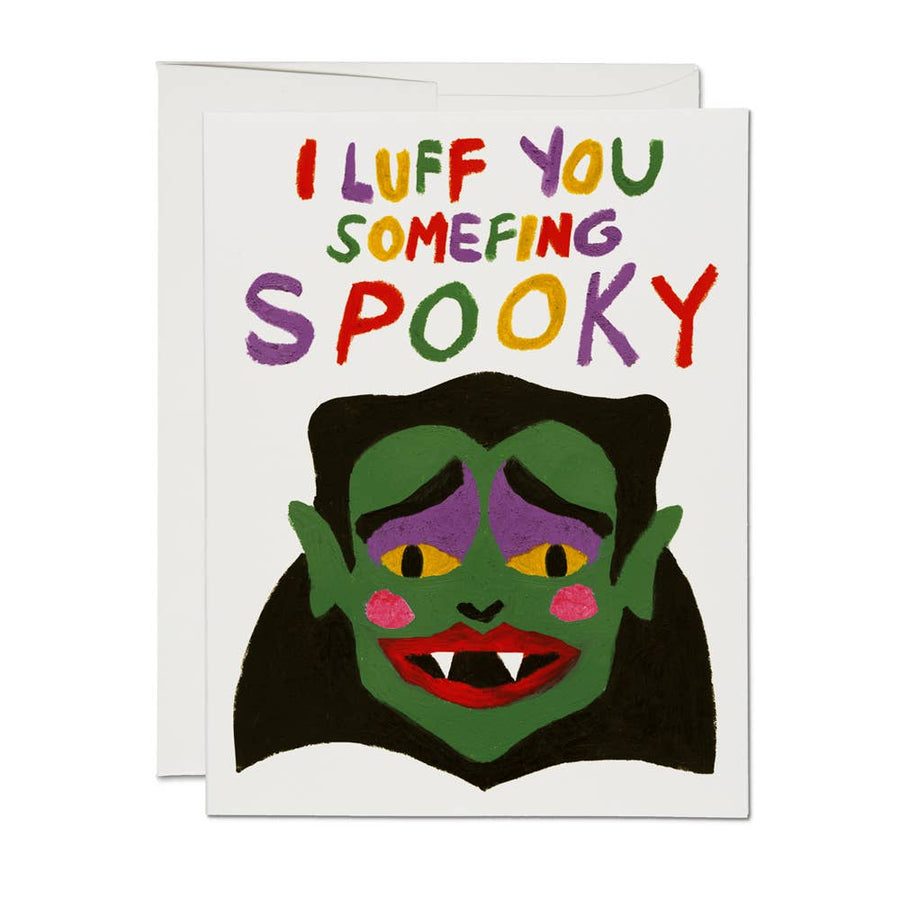 I Luff You Love Greeting Card