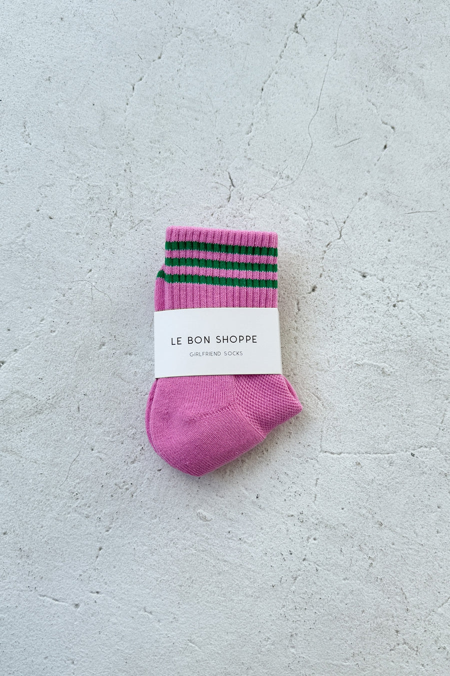 Girlfriend Socks in Rose Pink