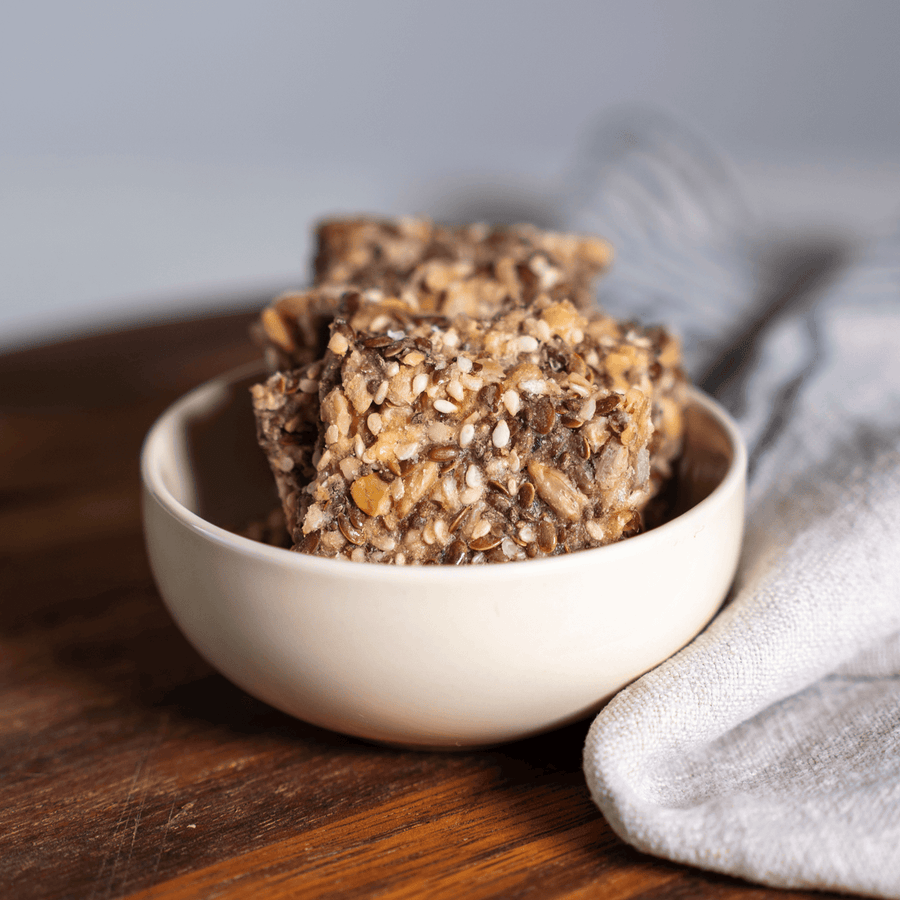 Crunchy Cassava Crackers Seed Crackers