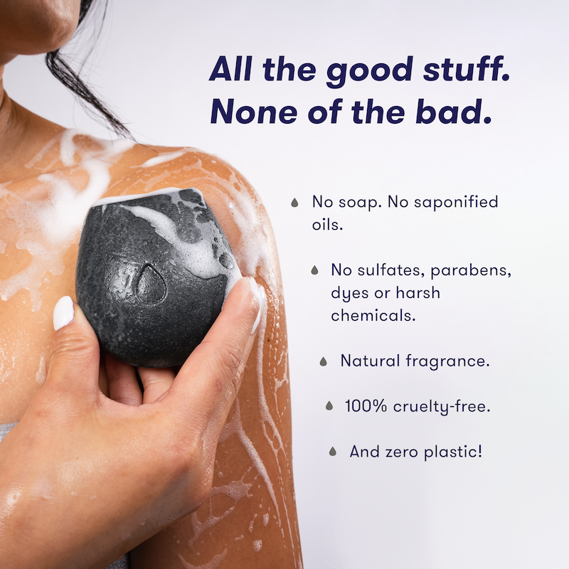 Clarifying Cedarwood + Moss Soap-Free Body Wash Bar