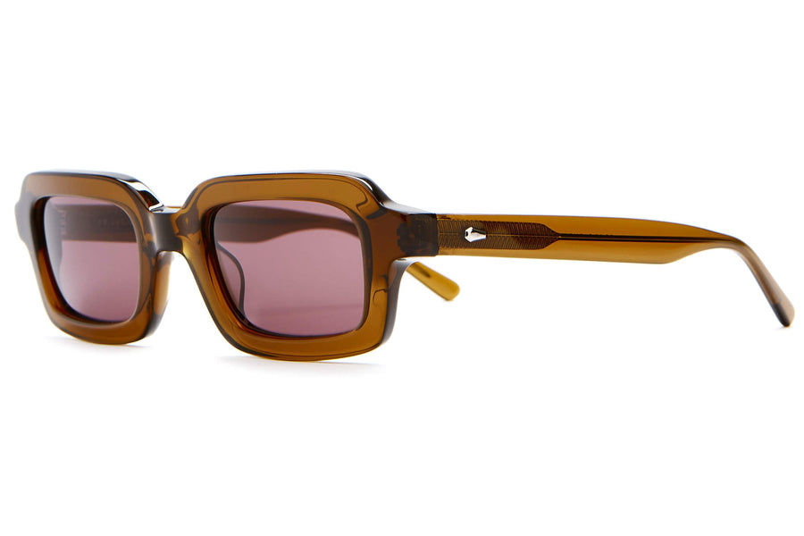 The LUCID BLUR Sunglasses in Crystal Hemp Bio