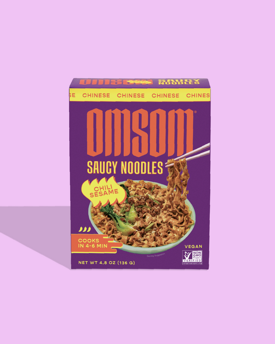 Chili Sesame Saucy Noodles
