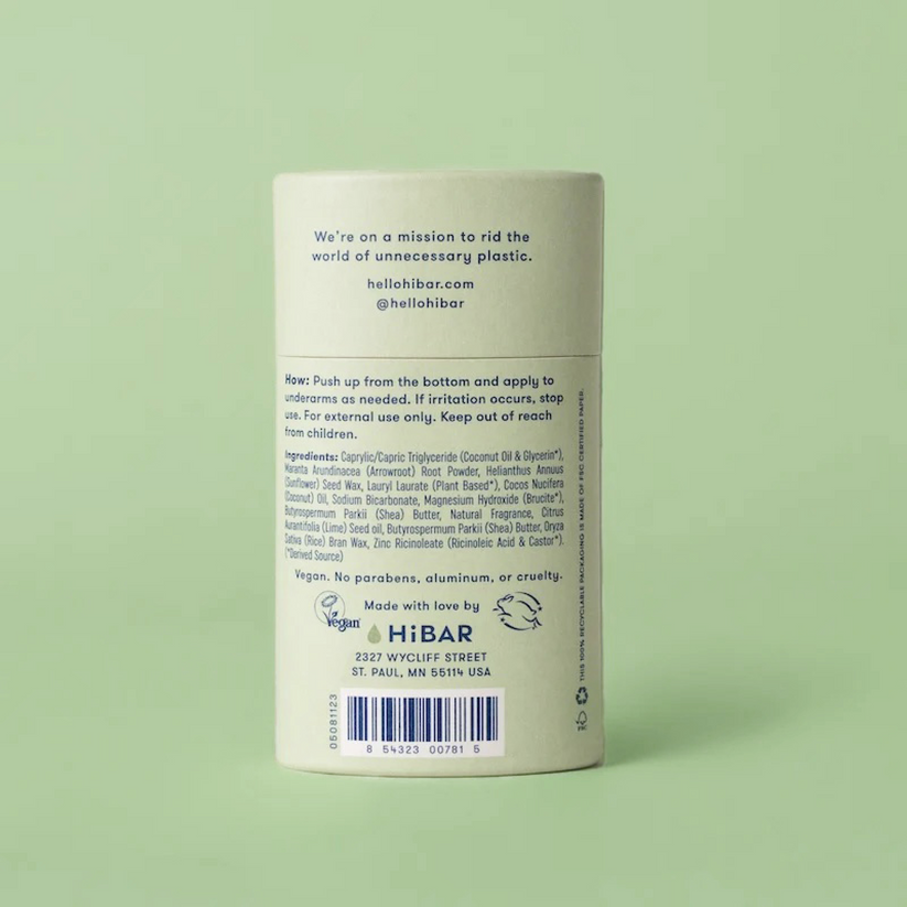 Mint + Eucalyptus Plastic-Free Deodorant