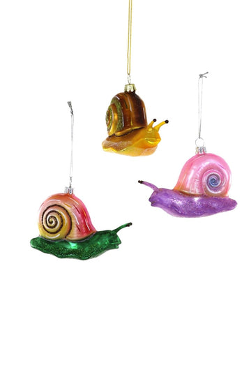 Fern Snail Ornament