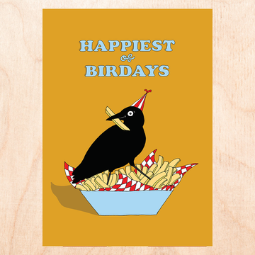 HAPPIEST BIRDAY Card