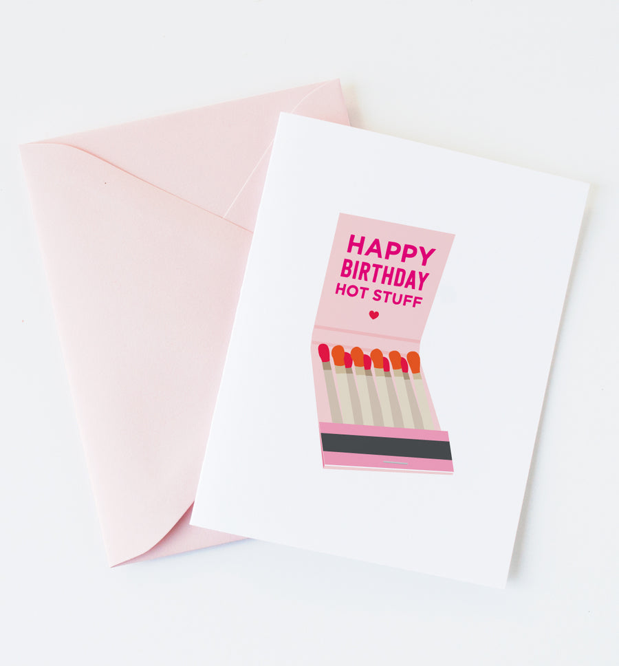 Happy Birthday Hot Stuff Card