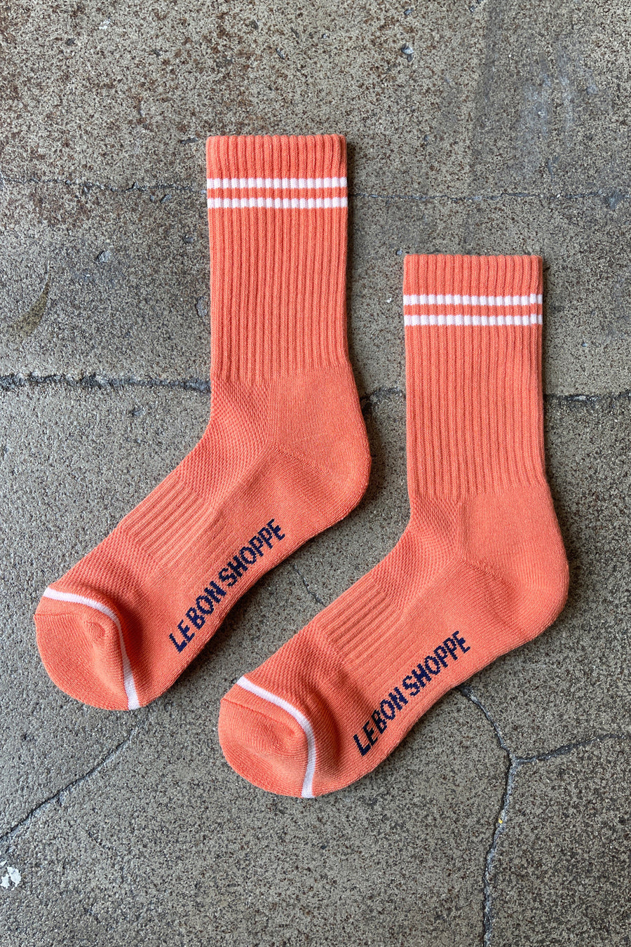 Orange Boyfriend Socks