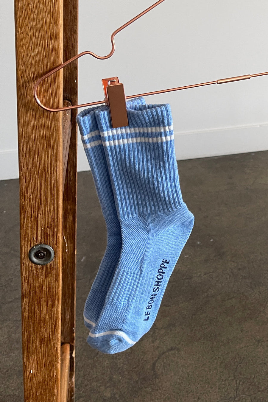 French Blue Boyfriend Socks