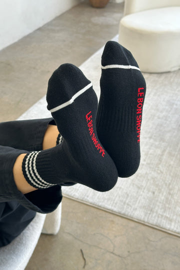Girlfriend Socks in Black