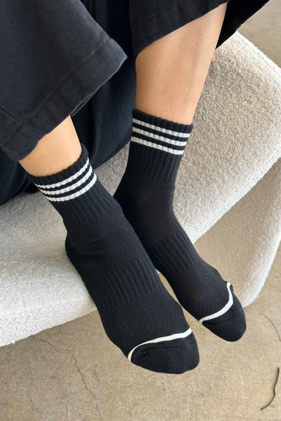 Girlfriend Socks in Black